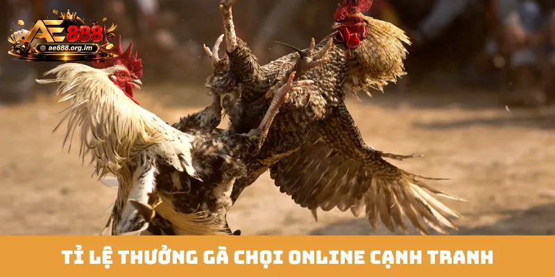 Tỉ lệ thưởng gà chọi online cạnh tranh